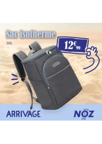 Prospectus NOZ Dole : ARRIVAGE Sac isotherme