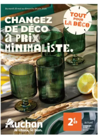 Prospectus Auchan SÈTE : Changez de déco à prix minimaliste