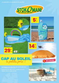 Prospectus Stokomani Corbeil-Essonnes : CAP AU SOLEIL à petits prix !