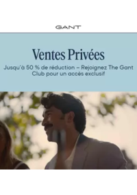 Prospectus GANT Orléans : Ventes Privées jusqu'à -50%