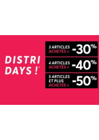 Prospectus distri-center Saint-André-de-Cubzac : Distri Days