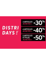 Prospectus distri-center : Distri Days