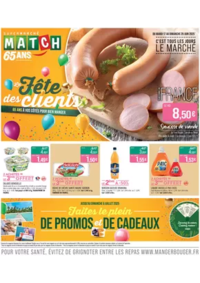 Prospectus Supermarchés Match Vandouvre-lès-Nancy Montet : La Fête des clients