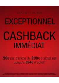 Prospectus MAUBOUSSIN PARIS 15 rue de la Paix : Offre CASHBACK