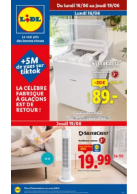Prospectus Lidl ASNIERES SUR SEINE 85 rue des Mourinoux : Mode, jeux et équipements pour le jardin et pour la cuisine… Équipez-vous chez Lidl !