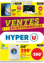Prospectus Hyper U : Ventes exceptionnelles