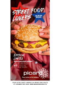 Prospectus Picard CIVRIEUX D'AZERGUES : Street food lovers