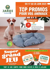 Prospectus Jardi E.Leclerc SURGERES : Top promos pour vos animaux
