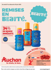 Prospectus Auchan VIRY NOUREUIL : Remises en beauté