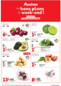 Prospectus Auchan DOMERAT : Les bons plans du week-end dans votre hyper !