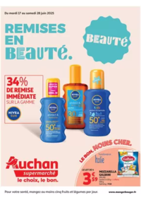 Prospectus Auchan Supermarché Paris 12 Reuilly : Remises en beauté, c'est aussi dans votre Super