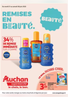 Remises en beauté, c'est aussi dans votre Super - Auchan Supermarché