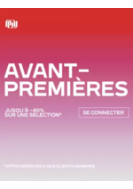Prospectus Minelli : Avant - Premières