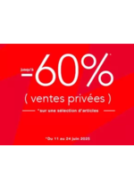 Promos et remises  : Ventes Privées