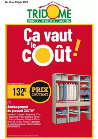 Prospectus Tridôme PERPIGNAN : Ça vaut le coût!