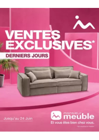 Prospectus Monsieur meuble SAINT AVOLD : Ne manquez pas cette opportunité, elle s’arrête le 24 juin