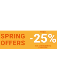 Prospectus Courir THOIRY : Spring offers