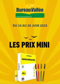 Prospectus Bureau Vallée - Montrouge : Les Prix Mini