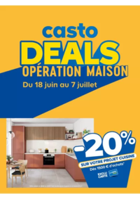 Prospectus Castorama BONDUES : Opération maison