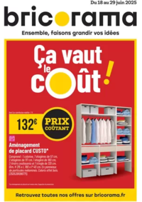 Prospectus Bricorama VOIRON : Ça vaut le coût !