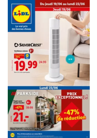 Prospectus Lidl MARMOUTIER : Paddle, maillots de bain, crèmes solaires... Préparez vos prochaines vacances chez Lidl !
