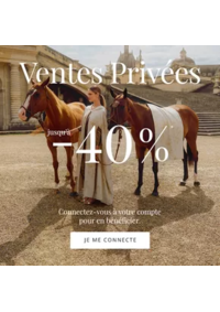 Prospectus Yves Delorme Paris : Ventes Privées jusqu'à -40%