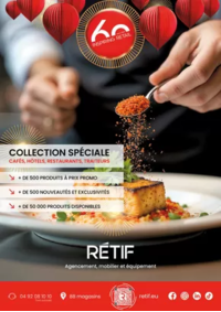Prospectus Retif Paris : Prix COLLECTION SPÉCIALE