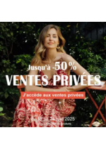 Promos et remises  : Ventes Privées jusqu'à -50%