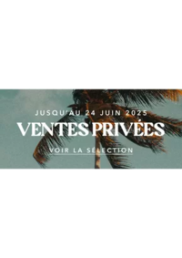 Prospectus Revendeur Banana Moon PARIS 16 RUE DE CHÂTEAUDUN : Ventes privées
