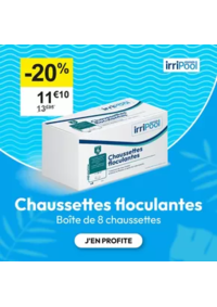 Prospectus irrijardin PUILBOREAU : Chaussettes floculantes