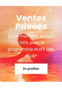 Prospectus Roxy Angouleme : Ventes Privées jusqu'à -50%