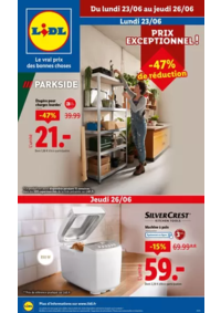 Prospectus Lidl TOURCOING : Chez Lidl, retrouvez la nouvelle sélection Parkside, toujours à petits prix !