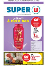 Prospectus Super U Saint Pryvé Saint Mesmin : Spécial Beauté