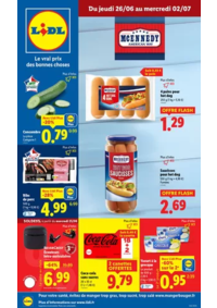 Prospectus Lidl MONTROUGE 74 avenue Marx Dormoy : Hot-dogs, popcorn, pancakes… Lidl vous emmène aux USA avec des saveurs 100% américaines !