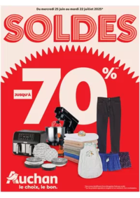 Prospectus Auchan FONTENAY SOUS BOIS : SOLDES : jusqu'à -70% !