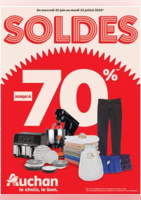 SOLDES : jusqu'à -70% ! - Auchan