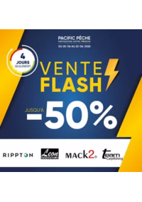 Prospectus Pacific Pêche STRASBOURG - LAMPERTHEIM : Vente Flash 100% Carpe