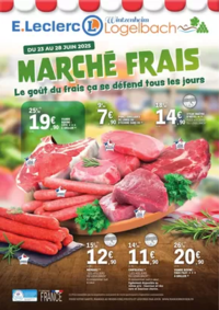 Prospectus E.Leclerc LOGELBACH-WINTZENHEIM : MARCHE FRAIS 2