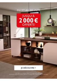 Prospectus Cuisines Schmidt PARIS : Jusqu'à 2000€* offerts