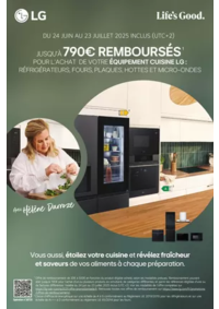 Prospectus Copra SAINT VALLIER : LG vous rembourse jusqu'à 790€