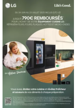 Prospectus Copra : LG vous rembourse jusqu'à 790€