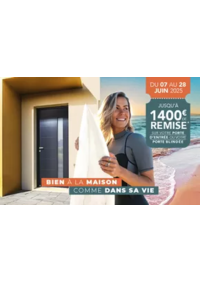Prospectus Fenêtres LORENOVE LACROIX ST OUEN : Profitez d’une remise jusqu'à 1400€ TTC sur les portes d'entrées et portes blindées