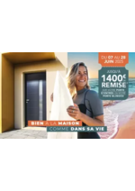 Prospectus Fenêtres Lorenove : Profitez d’une remise jusqu'à 1400€ TTC sur les portes d'entrées et portes blindées