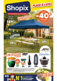 Prospectus Shopix COURNON : PLACE À L’ÉTÉ