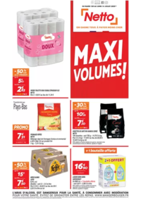 Prospectus Netto Peronne : SEMAINE PROCHAINE : MAXI VOLUMES
