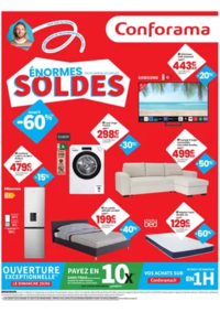 Prospectus Conforama ROUEN : Soldes