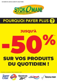 Prospectus Stokomani Theix : Jusqu'à -50% sur vos produits du quotidien !