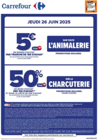 Prospectus Carrefour RETHEL : UNIQUEMENT CE JEUDI 26 JUIN DANS VOTRE MAGASIN