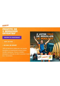Prospectus Basic-Fit Trignac : Profite de 2 semaines offertes