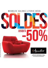 Prospectus L'ameublier JANVILLE : L’été est là… et votre intérieur aussi mérite sa dose de soleil !